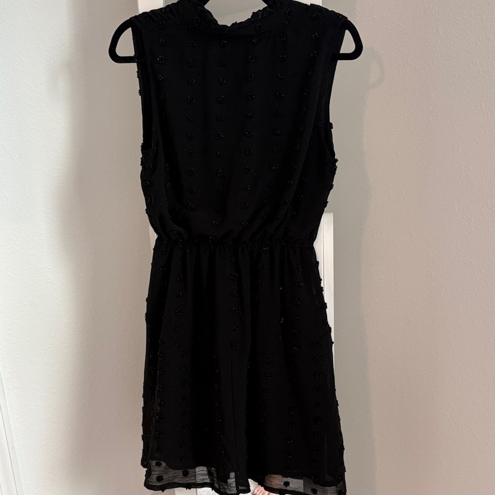 Chic Black Sleeveless Mini Dress - Picture 5 of 5